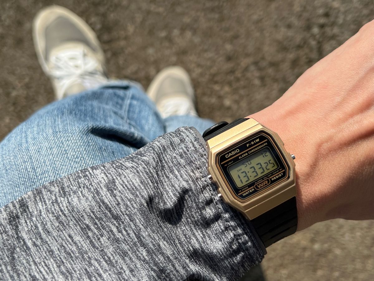 RELOJ CASIO DIGITAL  F-91WM-9A Unisex