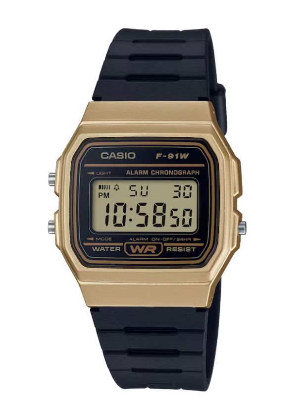 RELOJ CASIO DIGITAL  F-91WM-9A Unisex
