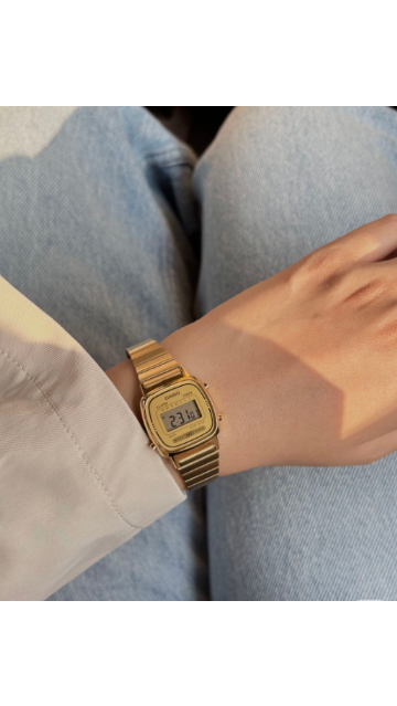 RELOJ CASIO DIGITAL LA670WGA-9 Mini MUJER