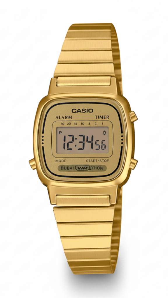 RELOJ CASIO DIGITAL LA670WGA-9 Mini MUJER
