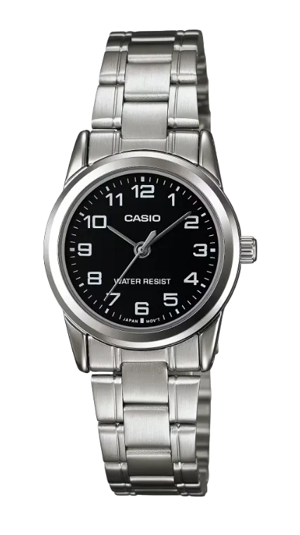 RELOJ CASIO ANALOGO LTP-V001D-1B MUJER