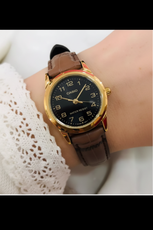 RELOJ CASIO ANALOGO LTP-V001GL-1B MUJER