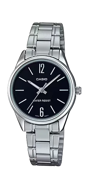 RELOJ CASIO ANALOGO LTP-V005D-1B MUJER