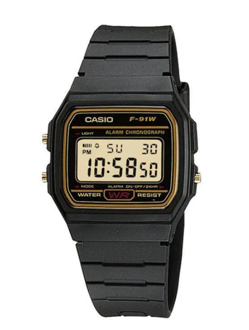 RELOJ CASiO DIGITAL F-91WG-9 Unisex