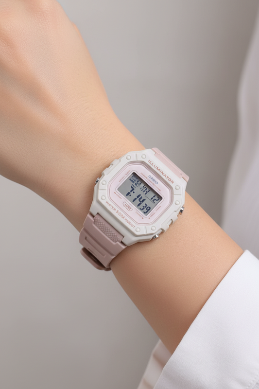 RELOJ CASIO DIGITAL W-218HC-4A2V MUJER