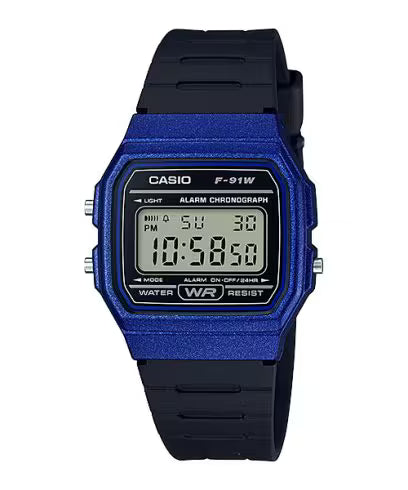 Reloj Casio Digital F-91WM-2A Unisex